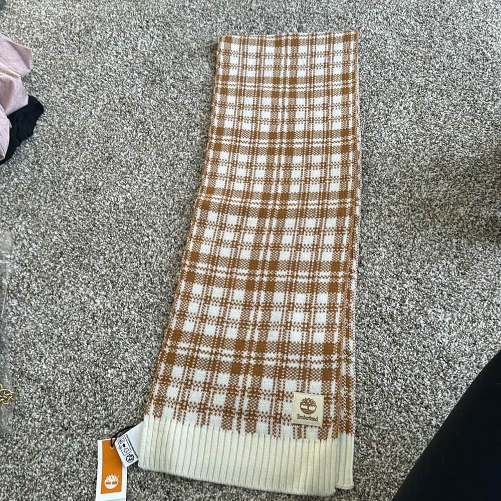 Timberland Checkered Scarf